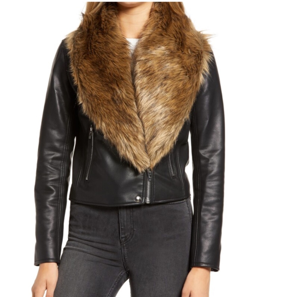 Blank NYC Night Fever Faux Leather Moto Jacket - Picture 3 of 6
